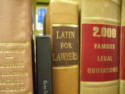 'Latin for Lawyers; 2000 Famous Legal Quotations' by umjanedoan