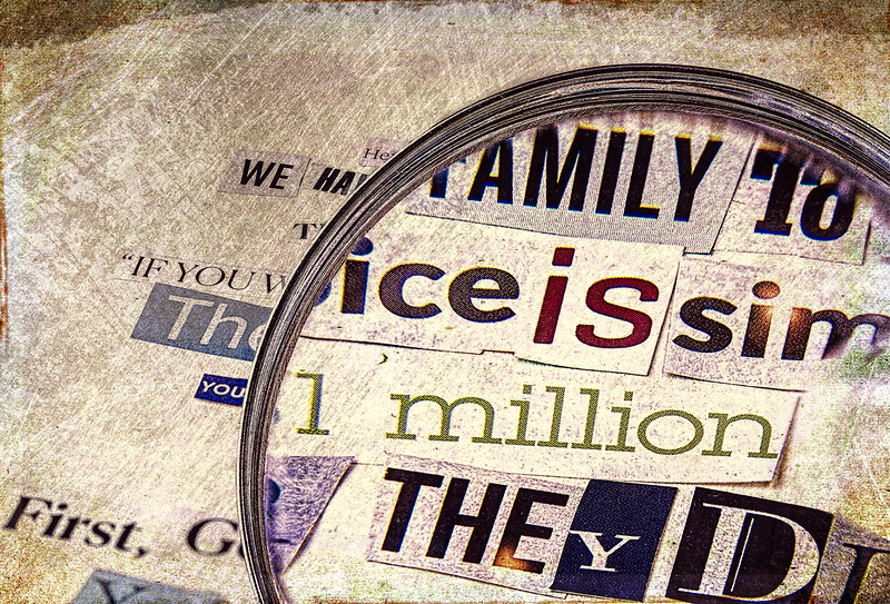 'Ransom Note' by Sheila Sund