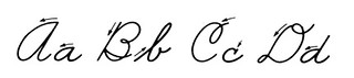 'Cursive worksheet' by Pearson K-12 Technology