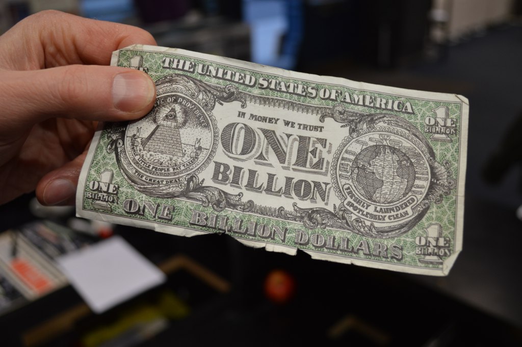 'One Billion Dollars' by Matt Brown